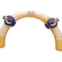 Five continents theme inflatable arches