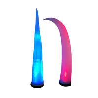 Horn LED luminous inflatable model